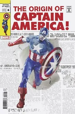 Buy Captain America Sentinel Of Liberty 8 Classic Variant Nm 109 Homage 109 1969 • 3.15£