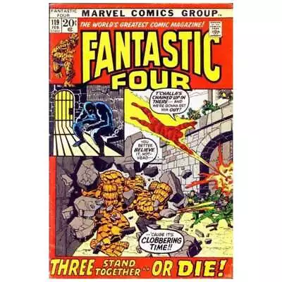 Buy Fantastic Four (1961 Series) #119 In Fine + Condition. Marvel Comics [g* • 24.72£