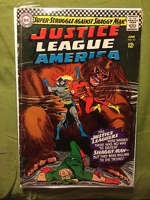 Buy JUSTICE LEAGUE OF AMERICA #45 VG- 1966 Batman Arrow Flash Wonder Woman • 5.51£