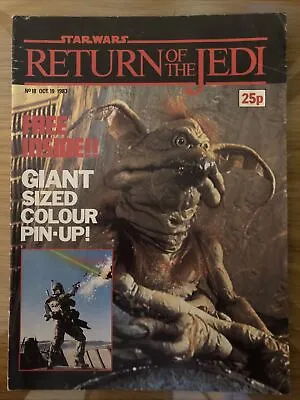 Buy Return Of The Jedi (Star Wars) #18 - Oct 19 1983 - Bagged - See Photos-No Poster • 3.27£