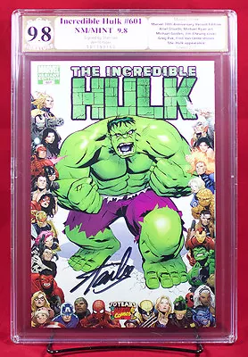 Buy INCREDIBLE HULK #601 (Marvel) PGX 9.8 NM/MT Near Mint Signed STAN LEE!!! +CGC!!! • 514.53£