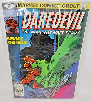 Buy Daredevil #163 Hulk Appearance *1980* 8.0 • 39.41£