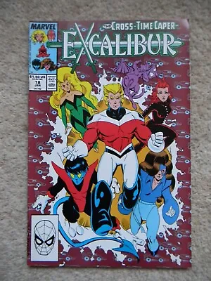 Buy EXCALIBUR #18 (Vol.1) - Marvel Comics - Jan.1990 - Capt.Britain - NM/M    • 6£