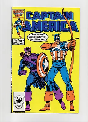 Buy Captain America #317 - KEY 1st Appearance Of The Death-Throws! (March 1986) • 4.79£