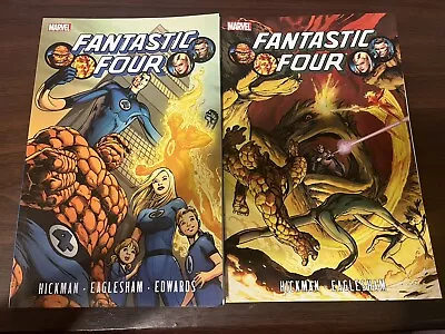 Buy Fantastic Four TPB Vol 1-6 And FF TPB Vol 1-4 Set By Jonathan Hickman • 100.39£