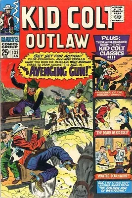 Buy Kid Colt Outlaw  # 132    FINE    January 1967    See Creator Names Below.... • 28.02£