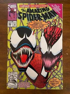 Buy AMAZING SPIDER-MAN #363 (Marvel, 1963) VF/NM Carnage, Venom • 15.89£