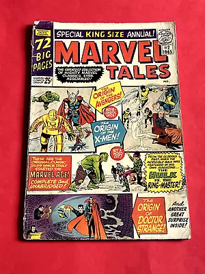 Buy Marvel Tales Annual #2 (1965) - Reprints X-Men #1, Avengers #1 • 24£