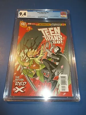 Buy Teen Titans Go #23 1st Red X Rare Huge Hot Key CGC 9.4 NM Gem Wow  • 269.72£