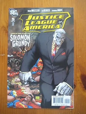 Buy Justice League Of America Vol. 2 #5 - DC Comics, February 2007 • 1.39£