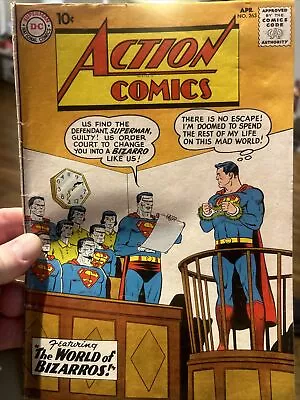 Buy Action Comics #263 (Apr. 1960)  The World Of Bizarros.  • 66.47£