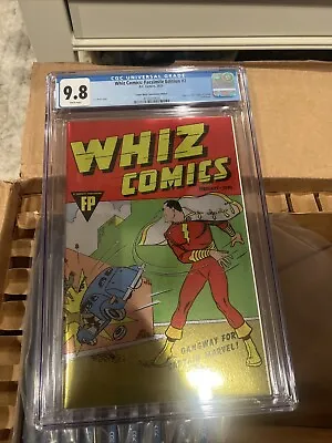 Buy Whiz Comics #2 Facsimile Foil Megacon Exclusive CGC 9.8 🔥 • 87.38£