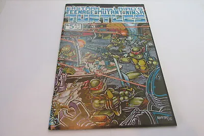 Buy Eastman & Laird's Teenage Mutant Ninja Turtles, Issue No.5 Comic, Mirage, 1985 • 19.99£