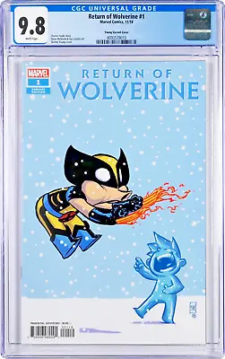 Buy Return Of Wolverine #1 CGC 9.8 (Nov 2018, Marvel) Skottie Young Variant Cover • 63.33£