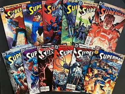 Buy SUPERMAN #204 - 215 (DC 2004)  For Tomorrow  Complete By Jim Lee & B Azzarello • 27.98£