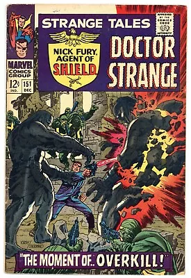 Buy Strange Tales   # 151    VERY GOOD   Dec. 1966   STAN LEE, Kirby & Others • 25.58£