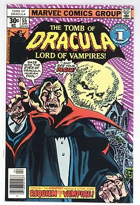 Buy Tomb Of Dracula 55 VF+ Gene Colan JANUS Son Of A Vampire 1977 Marvel Comics L150 • 9.53£