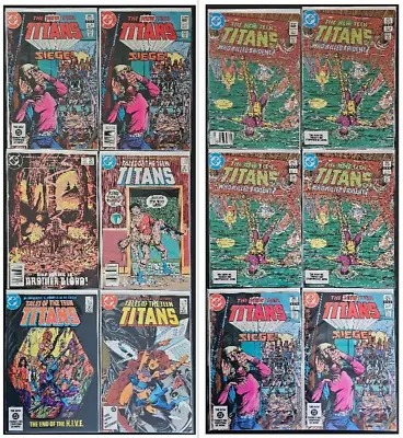 Buy Lot Of 12 New Teen Titans #33[4x] 35[4x] 40 45 47 81 High Grade DC Comics • 15.76£
