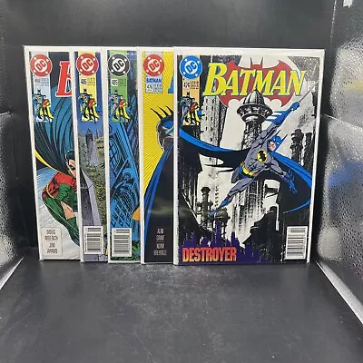 Buy Batman Lot! Issue #’s 474 476 485 486 & 488. 5 Comics Total. (B23)(28) • 15.98£