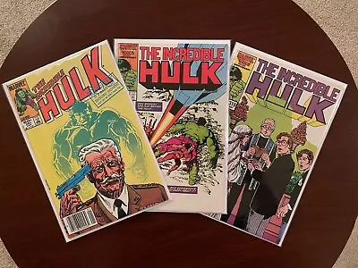 Buy (lot Of 3 Comics) Incredible Hulk #291 #318 & #319 (Marvel 1984-86) 9.2 NM- • 19.74£