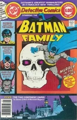 Buy DC Comics Detective Comics Vol 1 #481 1979 5.0 VG/FN • 20.04£