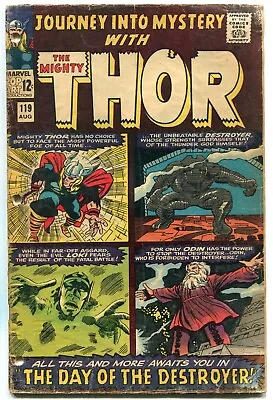 Buy Journey Into Mystery #119 Mighty Thor (1st App Volstagg Fandral Hogun) • 19.79£