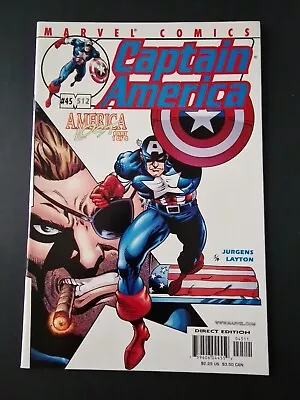 Buy Captain America #45 512 (3rd Series) Marvel Comics (2001)  • 3.99£