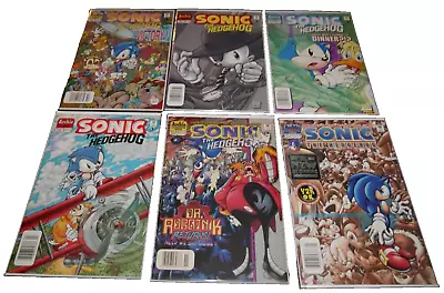 Buy Archie Sonic The Hedgehog #51, 52, 53, 57, 76, 78 Newsstand 7.0 To 9.2 Comic Lot • 39.71£