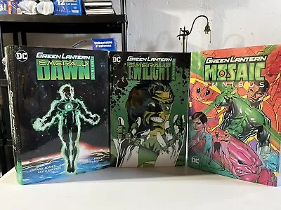 Buy Green Lantern Custom Omnibus Set 3 Volumes DC Comics Hal Jordan John Stewart GL • 802.47£