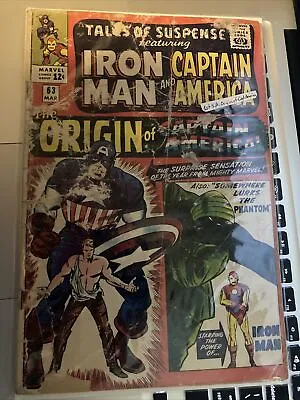 Buy Tales Of Suspense Featuring Iron Man And Captain America 63 • 23.03£