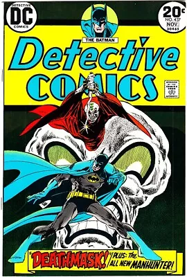 Buy DETECTIVE COMICS #437 VF+ Signed Walt Simonson  Deathmask  1973 New Manhunter • 119.92£