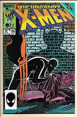 Buy Uncanny X-Men #196 NM- (1985) Wolverine Cover. Secret Wars Tie In • 7.94£