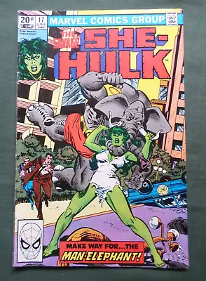 Buy The Savage She Hulk  - Marvel Comic  - #17 - Vol1 - June  1981 • 4.99£
