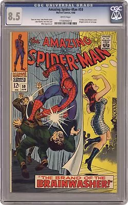 Buy Amazing Spider-Man #59 CGC 8.5 1968 1156994013 • 558.21£