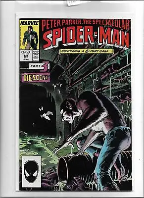 Buy Peter Parker, The Spectacular Spider-man #131 1987 Near Mint 9.4 3327 • 19.67£