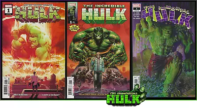 Buy Immortal Hulk #1 (2018) Hulk 1 (2022) Incredible Hulk 1 (2023) 1st Print Lot Nm • 31.97£