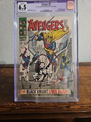 Buy Avengers #48 CGC 6.5 Dane Whitman Is New Black Knight Magneto/Toad Appear KEY! • 157.57£