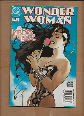 Buy Wonder Woman #178  Adam Hughes Ah Cover Newsstand Upc Code Variant Dc • 10.44£