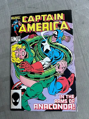 Buy Captain America Volume 1 No 310 Vo IN Very Good Condition/Very Fine • 27.24£