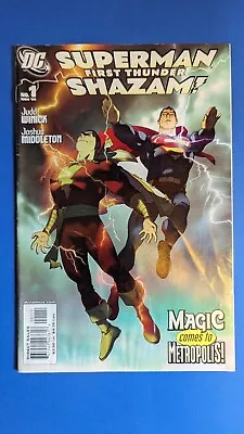 Buy 2005 DC Comics Superman First Thunder Shazam Issue 1. Direct Sales Edition  • 10£