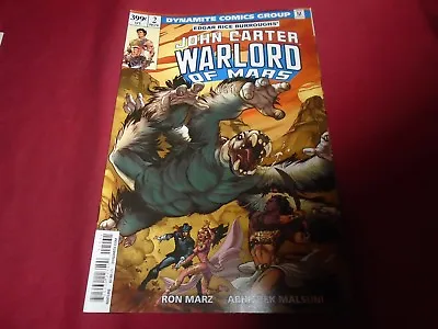 Buy JOHN CARTER WARLORD OF MARS #2 Cover C Lupacchino Dynamite Comics NM • 2.95£