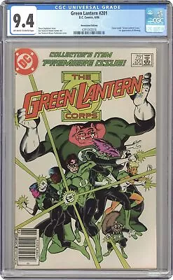Buy Green Lantern 201N CGC 9.4 Newsstand 1986 4391042016 • 184.81£