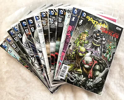 Buy Batman Teenage Mutant Ninja Turtles #1 #2 #3 #4 #5 #6 Multiple Covers Variants! • 72.31£