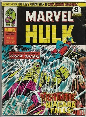Buy The Mighty World Of Marvel #158 Hulk VG (1975) Marvel Comics UK • 2£