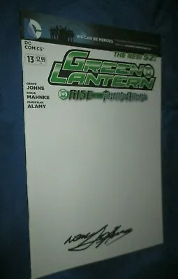 Buy GREEN LANTERN #13 Signed Comic Neal Adams  (Arrow/JLA/76/Blank Variant) • 55.20£