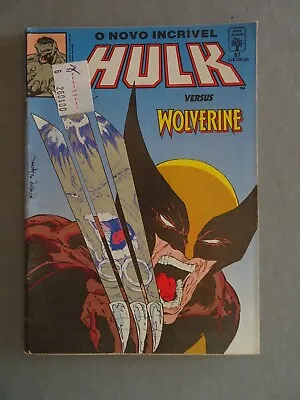 Buy The Incredible Hulk 340 Vs Wolverine Foreign Key Brazil Edition Portuguese • 25.95£