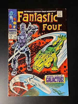 Buy FANTASTIC FOUR #74.  Very Nice  👌  Silver Surfer & Galactus Appearances.   • 51.97£