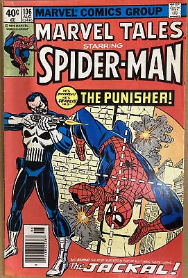 Buy Marvel Tales #106 Aug 1979 ASM 129 Reprint 1st Punisher Appearance Romita Cover • 99.99£