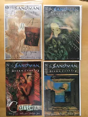Buy The Sandman  #s 17, 18, 19 & 20 , COMPLETE 4 Issue DREAM COUNTRY 1990 DC Story • 49.99£