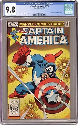 Buy Captain America #275 CGC 9.8 1982 2096785011 1st App. Second Baron Zemo • 221.18£